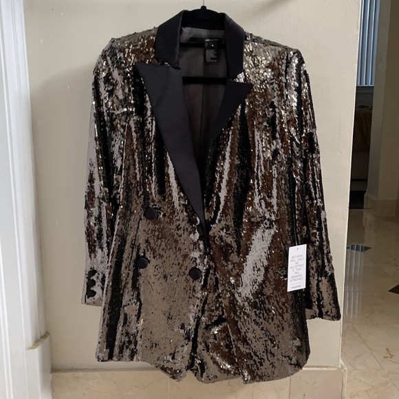 Jay Godfrey sequin blazer romper NTW